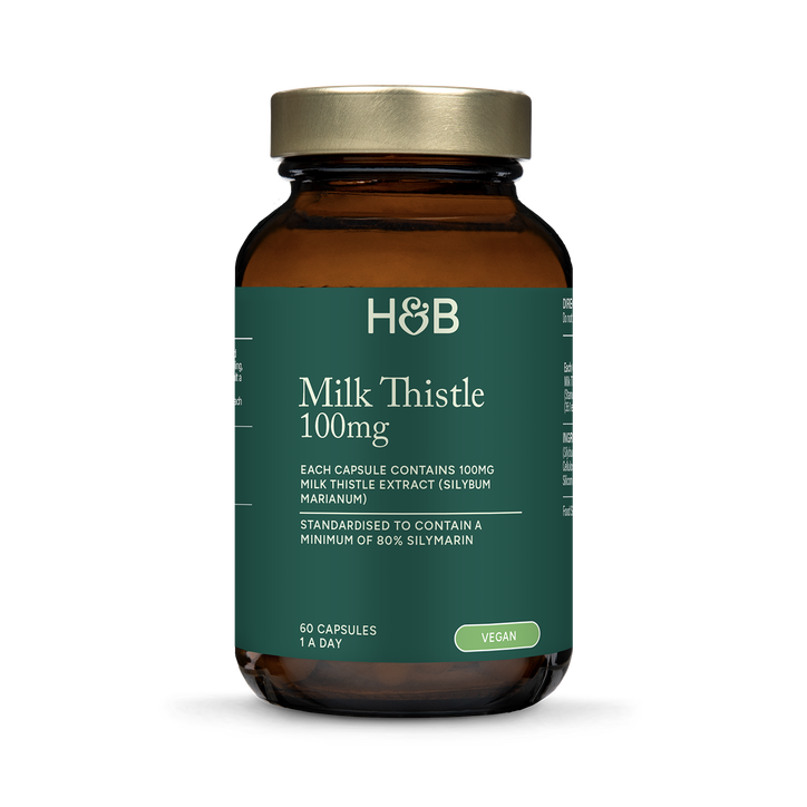 Holland & Barrett Milk Thistle 100mg 60 Capsules